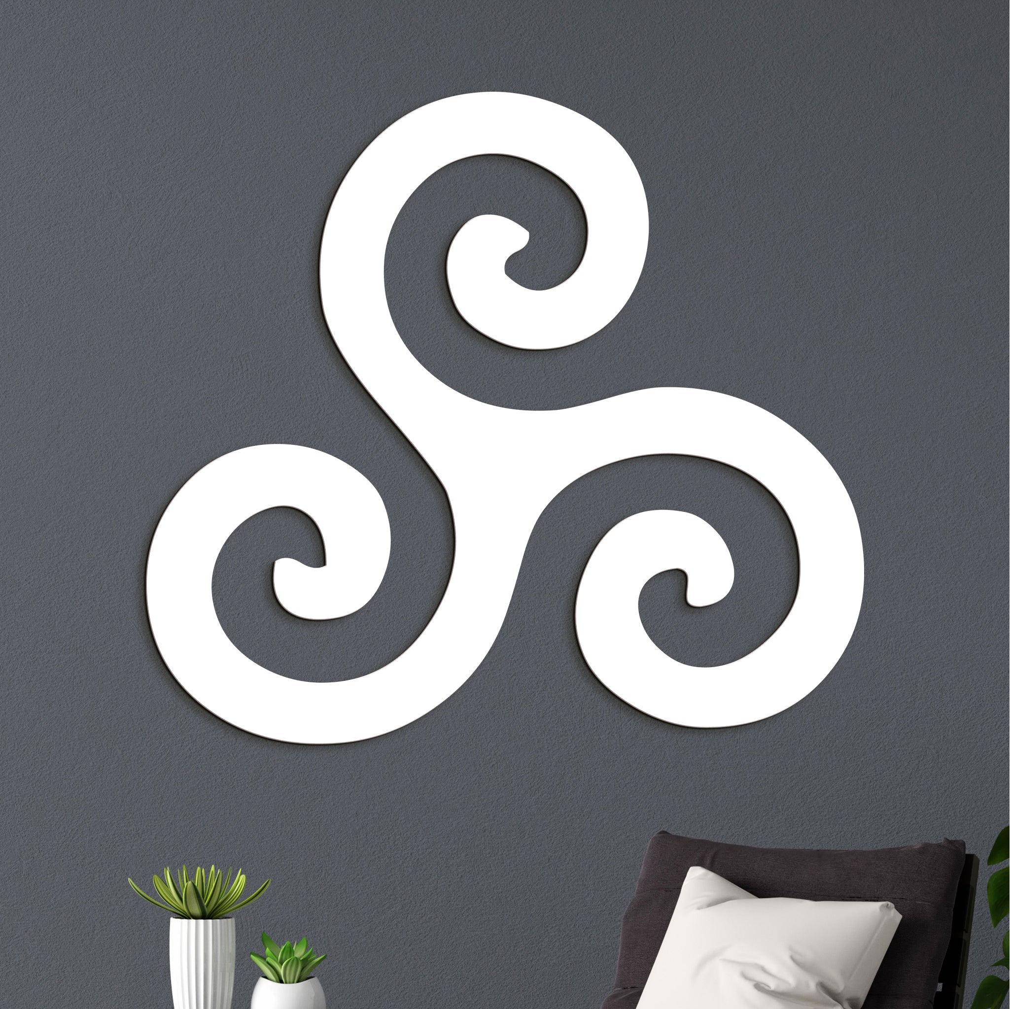 Drevený obraz Symbol rovnováhy