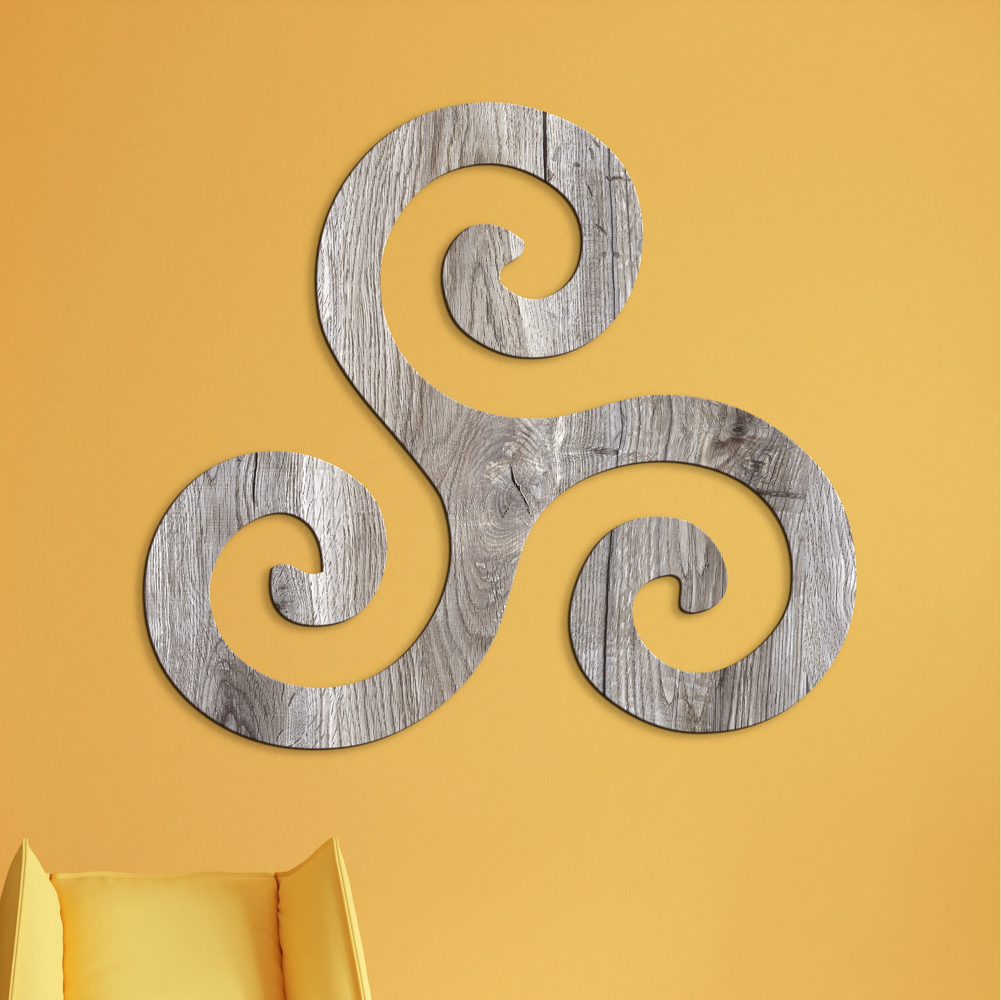 Drevený obraz Symbol rovnováhy