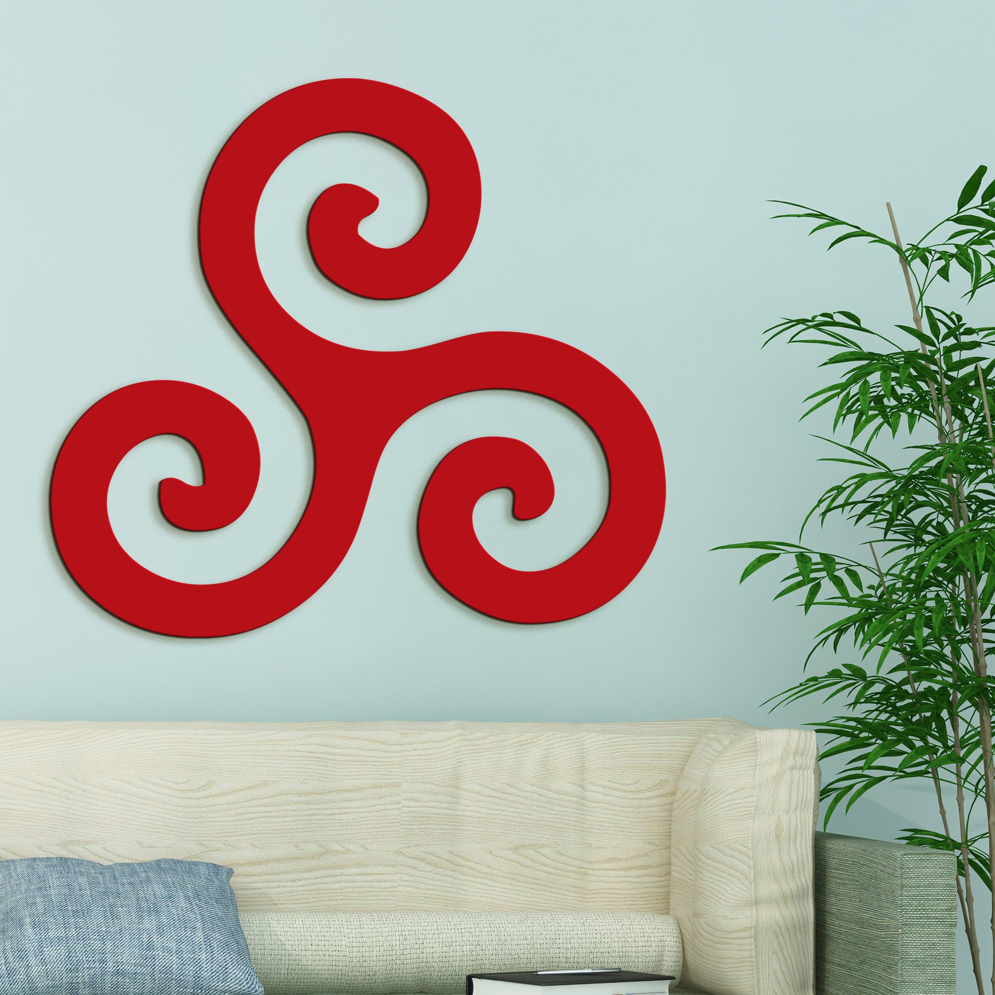 Drevený obraz Symbol rovnováhy