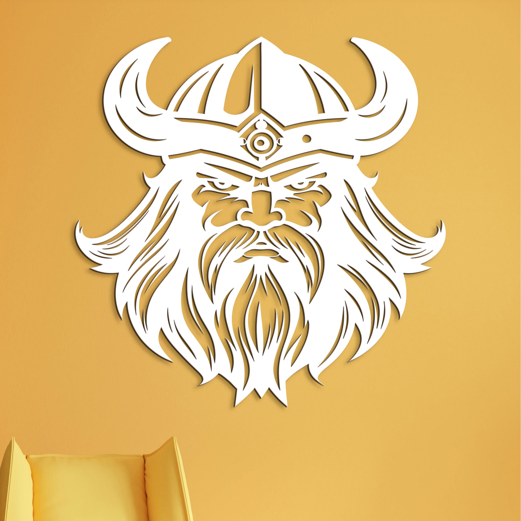 Dreveny obraz Viking