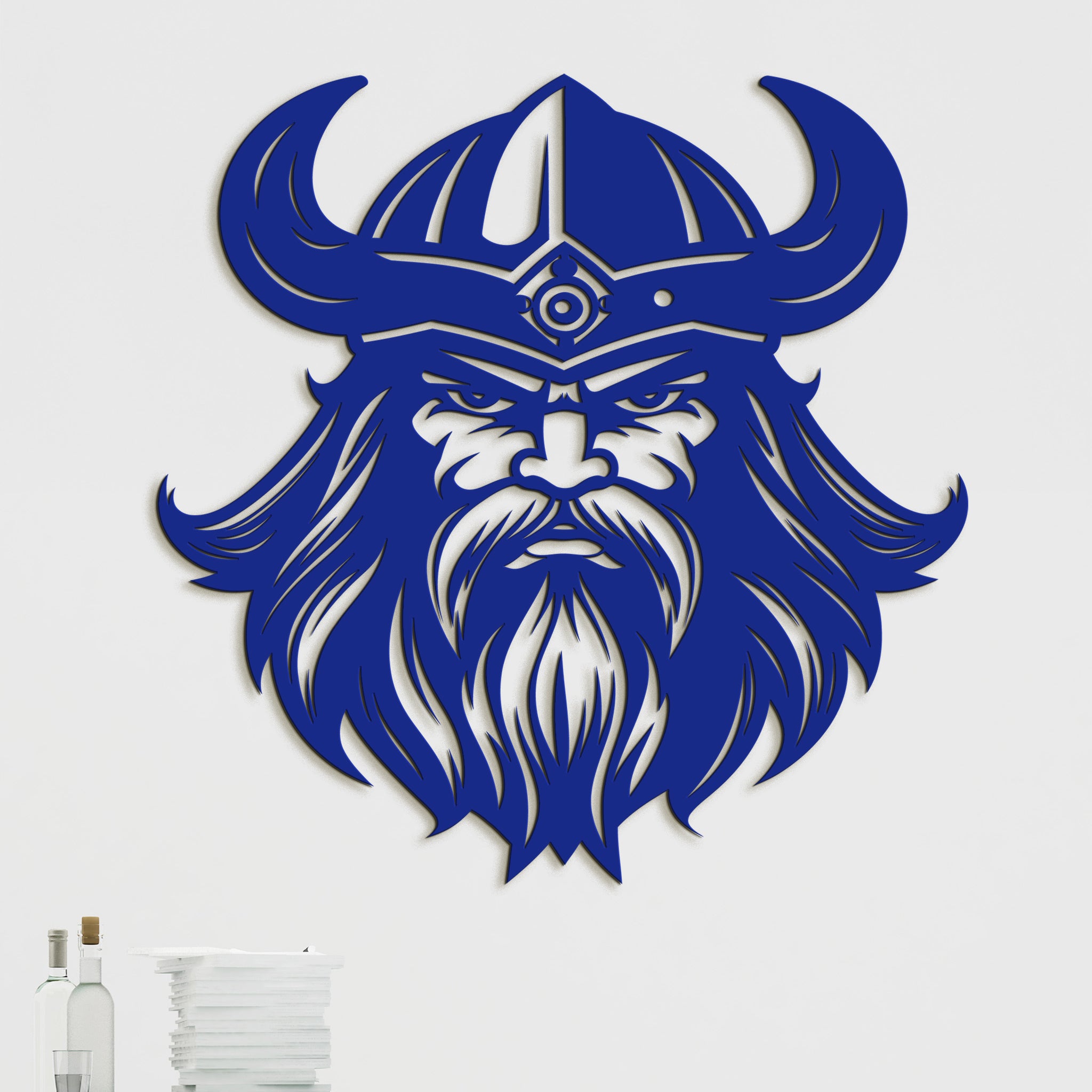 Dreveny obraz Viking