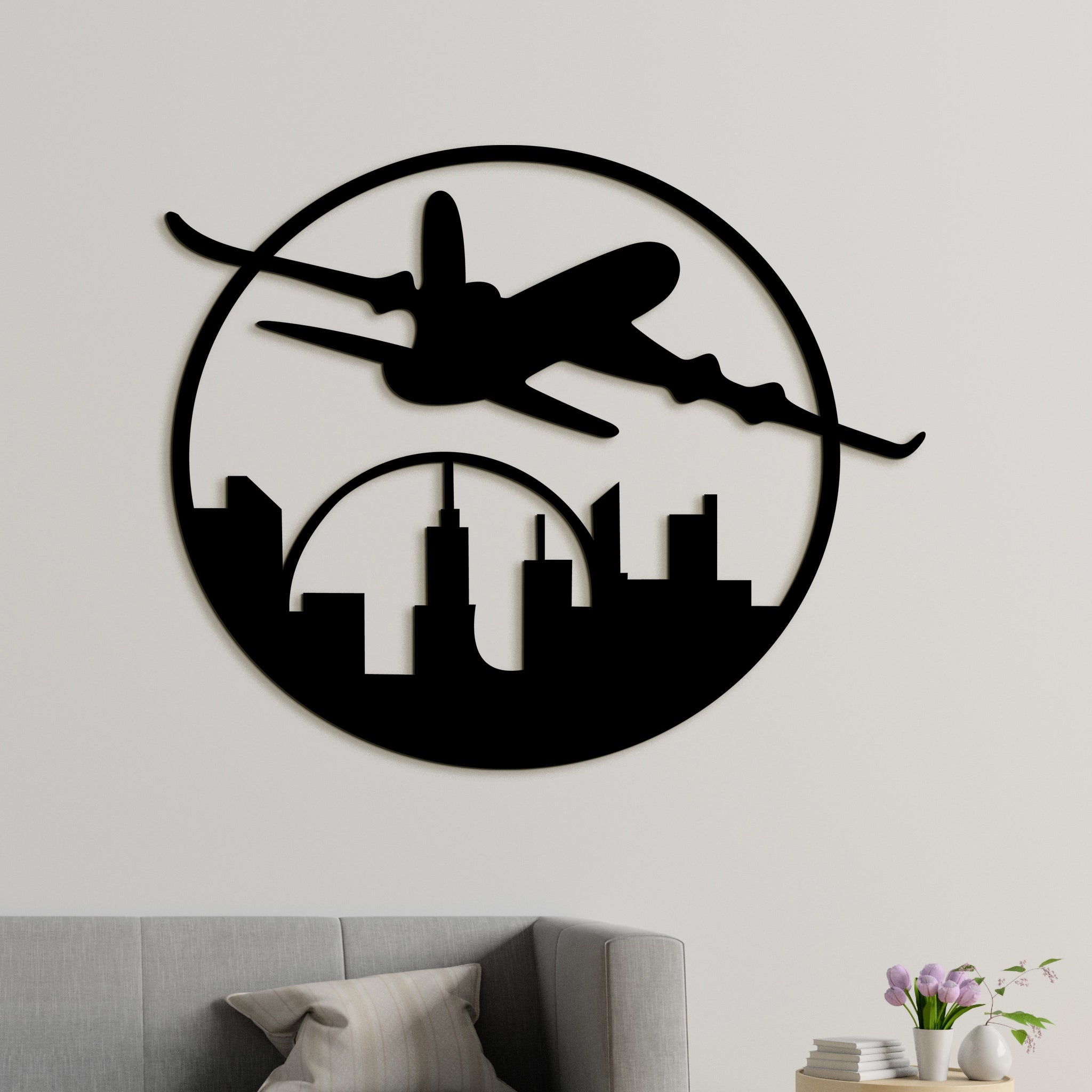 Dreveny obraz na stenu fly