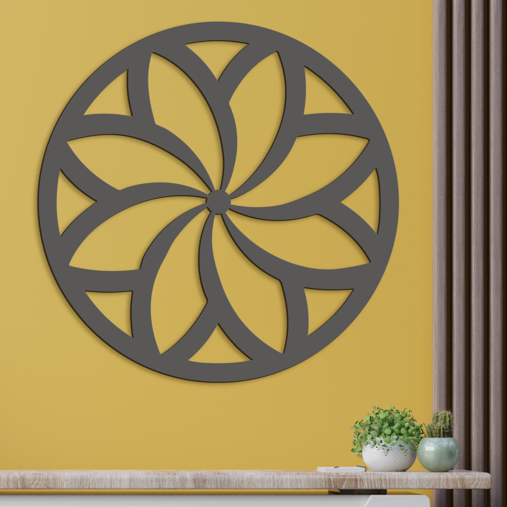 Mandala Slnecny kvet