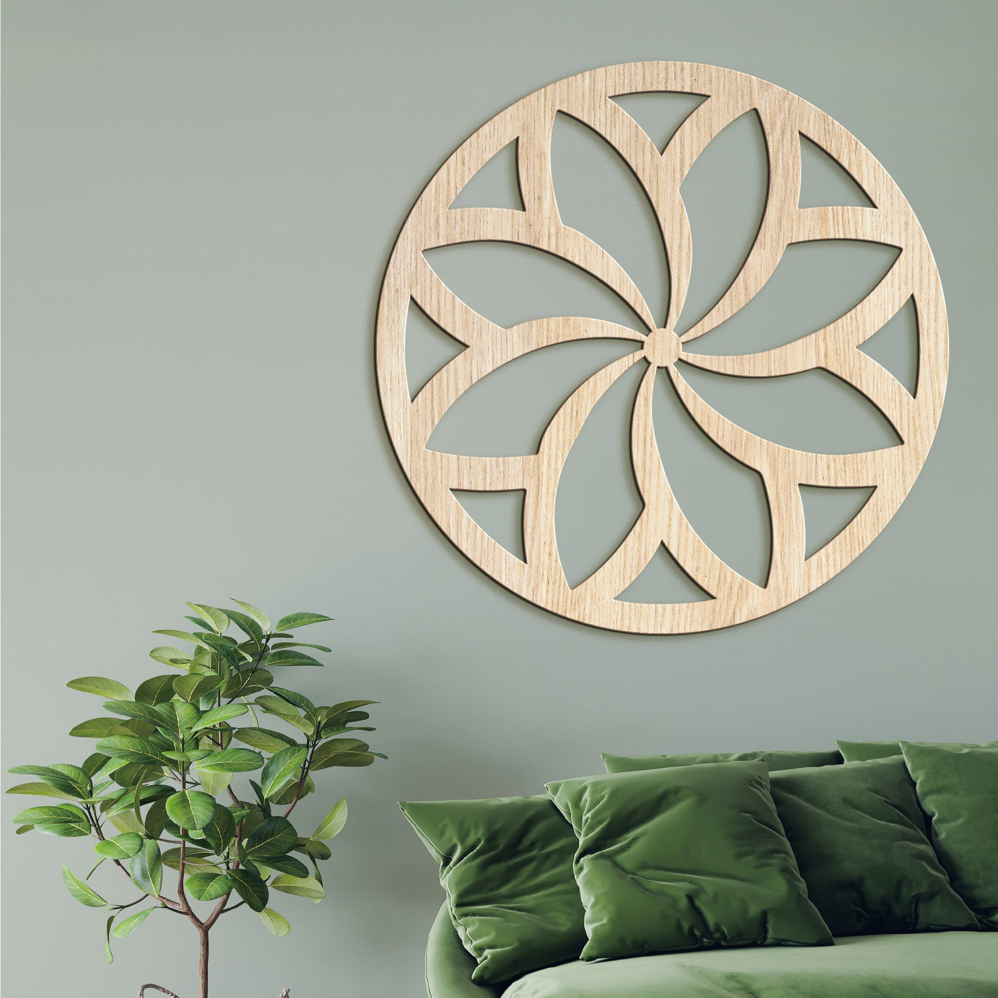 Mandala Slnecny kvet