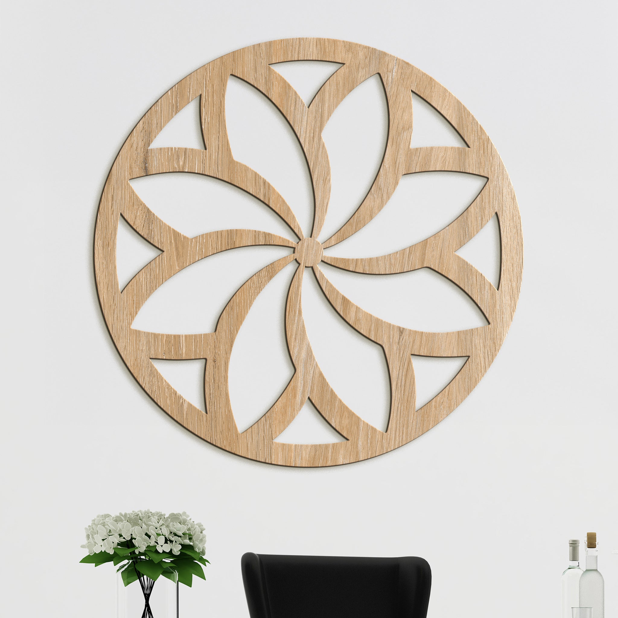 Mandala Slnecny kvet