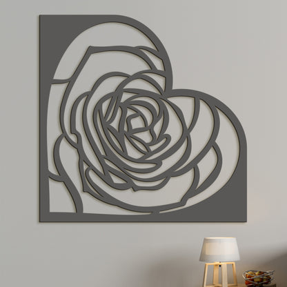 Dekoracia na stenu Rose