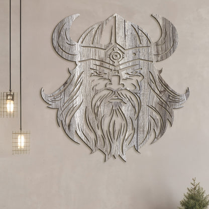Dreveny obraz Viking