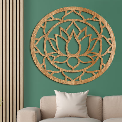 Mandala Kvet LOTOS