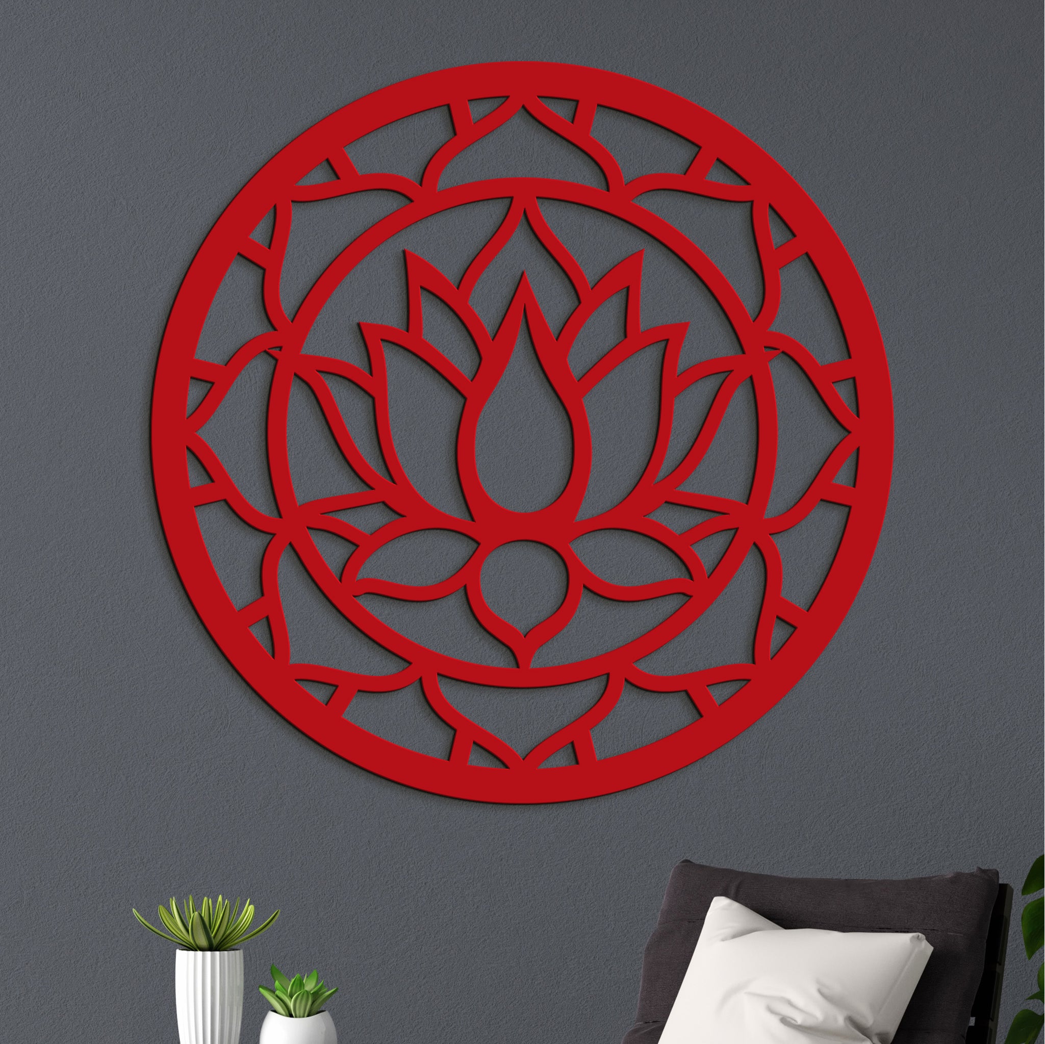 Mandala Kvet LOTOS