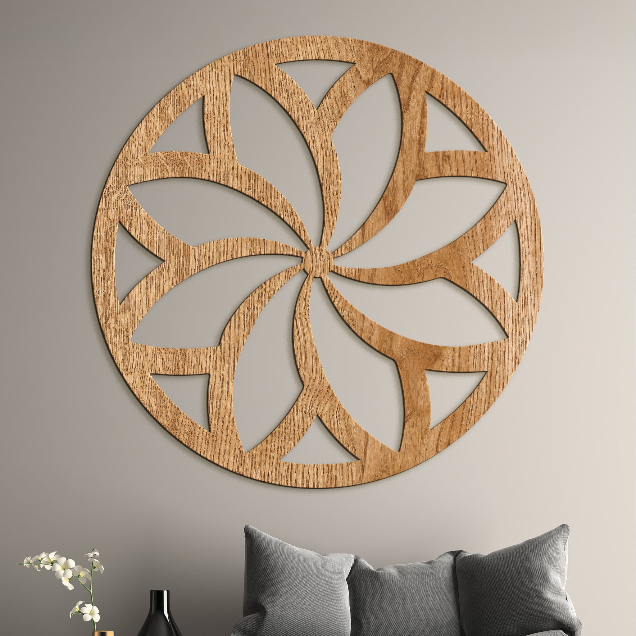 Mandala Slnecny kvet