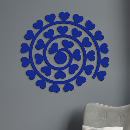 Obraz na stenu Spirala zo srdc