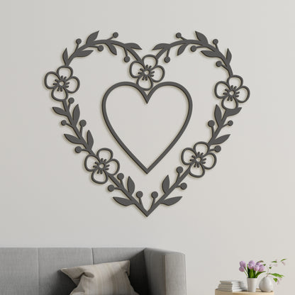 Romantický obraz na stenu HEART
